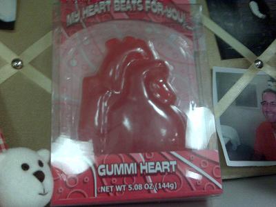 I dare you to pull out my crown, Gummi Heart.